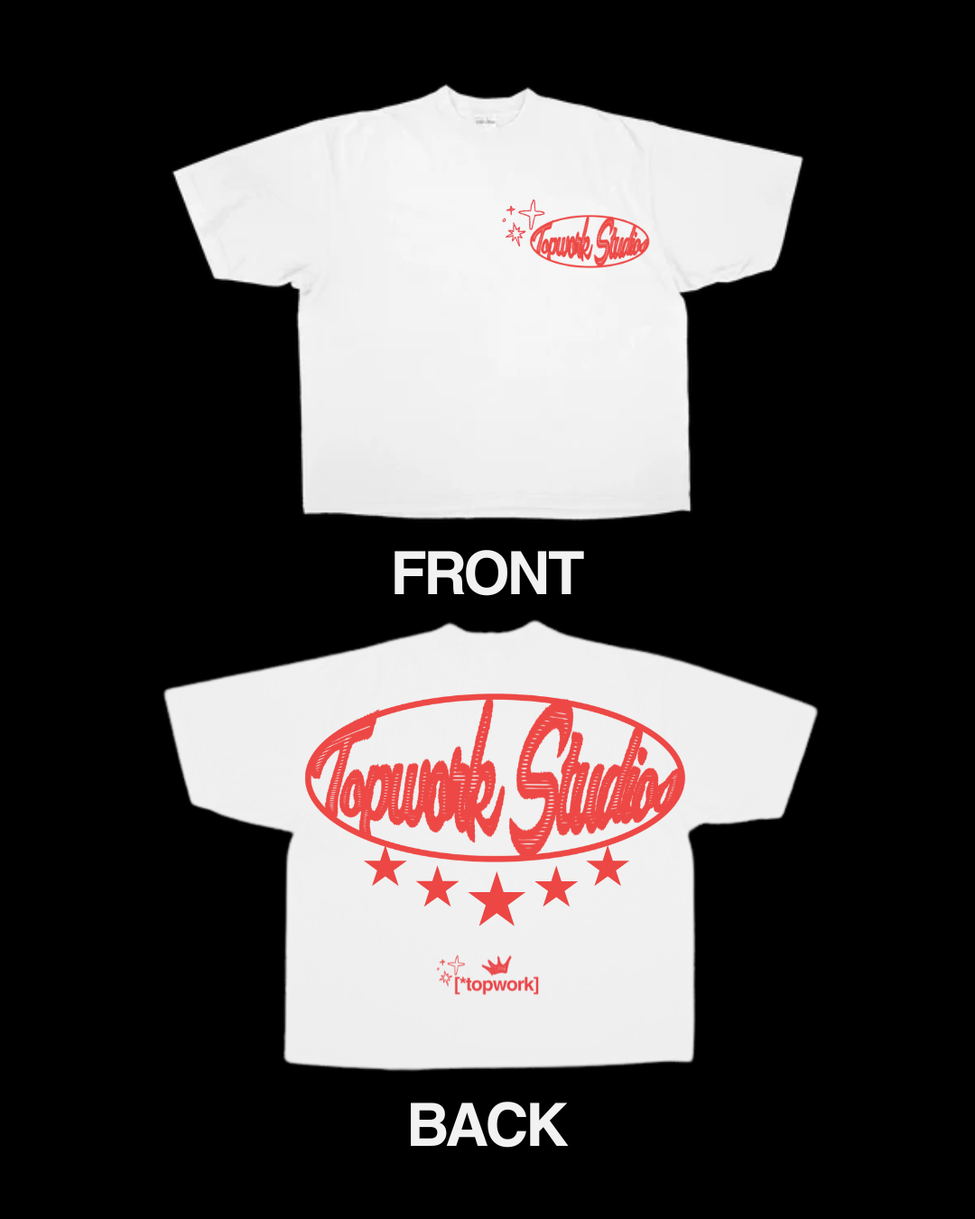 Topwork Summer Essentials Red Tee