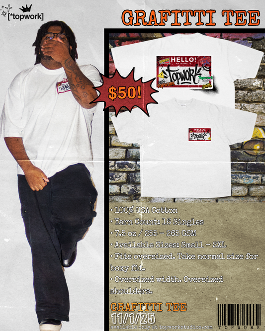 Topwork Grafitti Tee